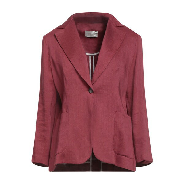 【送料無料】 ヴィア マシーニ レディース ジャケット＆ブルゾン アウター Blazers Red