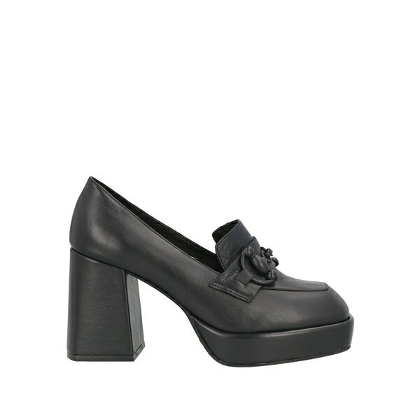 【送料無料】 エポケ XI レディース スリッポン・ローファー シューズ Loafers Black