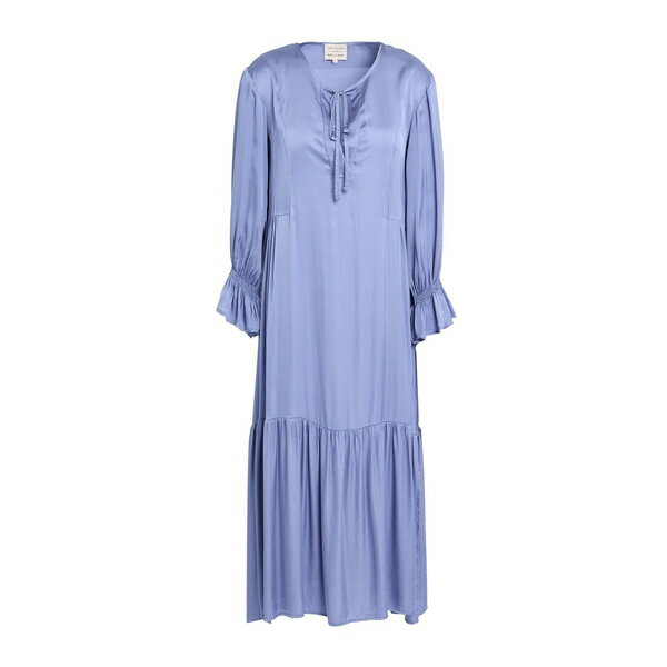 【送料無料】 アレッシアサンティ レディース ワンピース トップス Midi dresses Purple
