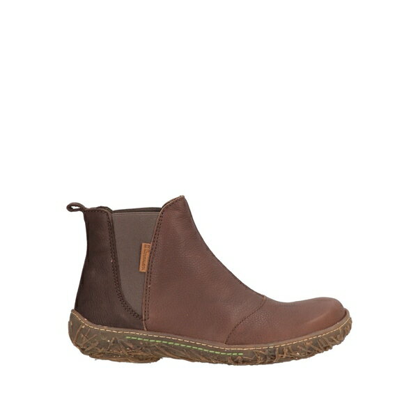 【送料無料】 エルナチュラリスタ レディース ブーツ シューズ Ankle boots Brown