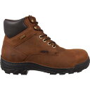 ウルヴァリン ウルヴァリン メンズ ブーツ シューズ Wolverine Men's Durbin 6'' Waterproof Steel Toe Work Boots Brown