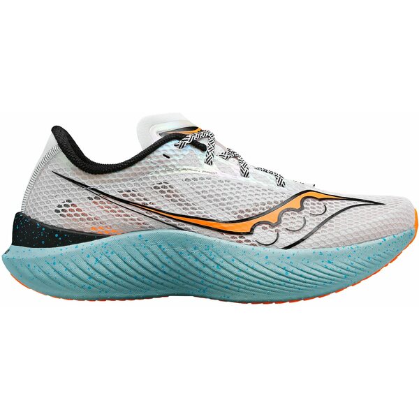 サッカニー メンズ ランニング スポーツ Saucony Men's Endorphin Pro 3 Running Shoes Grey/Orange