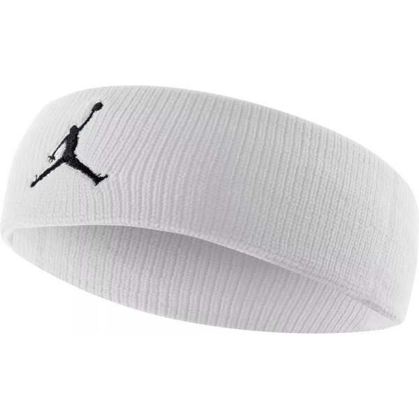 ジョーダン メンズ ランニング スポーツ Jordan Jumpman Headband White/Black