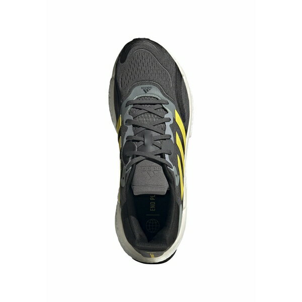 アディダス メンズ ランニング スポーツ SOLARBOOST - Competition running shoes - grey six/beam yellow/linen green