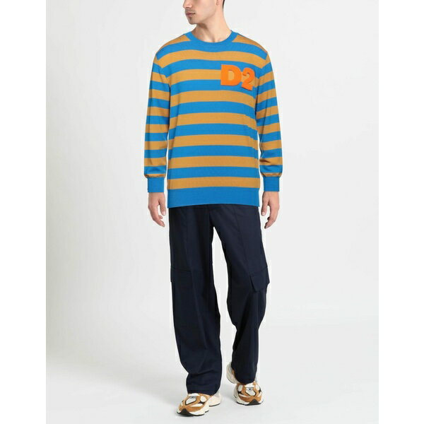 【送料無料】 ディースクエアード メンズ ニット&セーター アウター Sweaters Blue