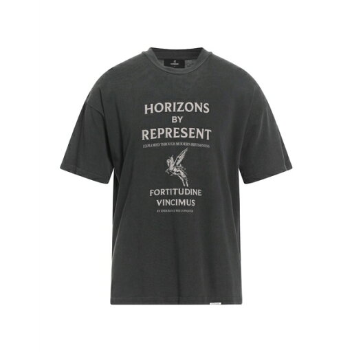 【送料無料】 リプレゼント メンズ Tシャツ トップス T-shirts Grey 【送料無料】 リプレゼント メンズ Tシャツ トップス T-shirts Grey