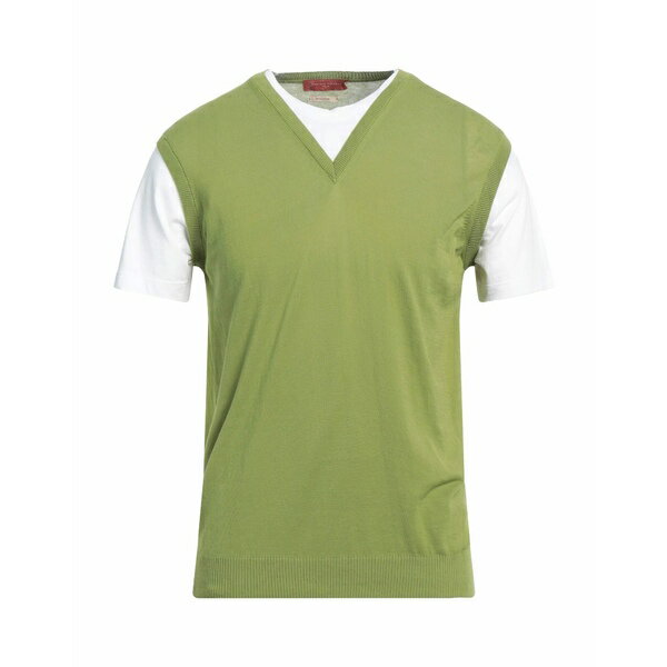 【送料無料】 ダニエル フィエゾリ メンズ ニット&セーター アウター Sweaters Green(4)