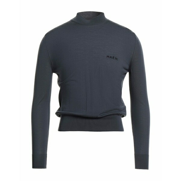 【送料無料】 マルニ メンズ ニット&セーター アウター Turtlenecks Blue