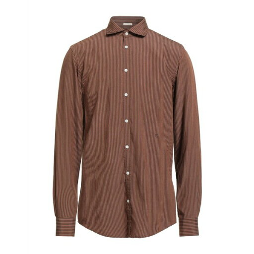 【送料無料】 マッシモ アルバ メンズ シャツ トップス Shirts Brown 【送料無料】 マッシモ アルバ メンズ シャツ トップス Shirts Brown