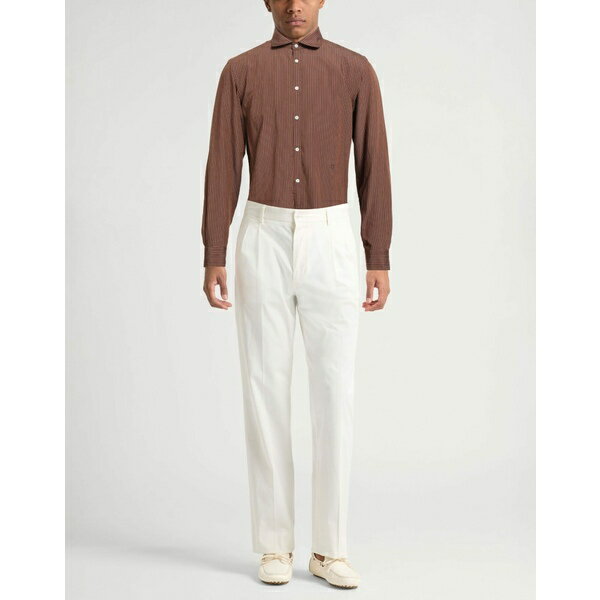 【送料無料】 マッシモ アルバ メンズ シャツ トップス Shirts Brown