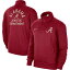 ʥ  ѡåȥ  Alabama Crimson Tide Nike Campus Athletic Department QuarterZip Sweatshirt Crimson