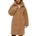リーバイス レディース ジャケット&ブルゾン アウター Women's Long Sherpa Snap-Closure Teddy Coat Chestnut
