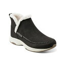 イージースピリット レディース ブーツ シューズ Women's Tuva Casual Round Toe Booties Black