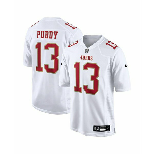 ʥ   ȥåץ Men's Brock Purdy Tundra White San Francisco 49ers Fa...