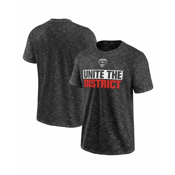 ファナティクス メンズ シャツ トップス Men's Charcoal D.C. United T-Shirt Charcoal