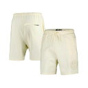 プロスタンダード メンズ カジュアルパンツ ボトムス Men's Cream Milwaukee Brewers Neutral Fleece Shorts Cream