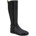 ジェントルソウルズ レディース ブーツ シューズ Women's Elmwood Tall Riding Boots Black Leather
