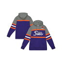 ミッチェル&ネス メンズ パーカー・スウェットシャツ アウター Men's Purple Phoenix Suns Head Coach Pullover Hoodie Purple