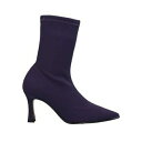 【送料無料】 ディバインフォリ レディース ブーツ シューズ Ankle boots Purple