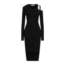 【送料無料】 ブルマリン レディース ワンピース トップス Midi dresses Black
