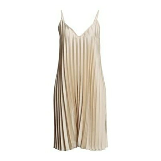 【送料無料】 ヴェルナ レディース ワンピース トップス Mini dresses Beige 【送料無料】 ヴェルナ レディース ワンピース トップス Mini dresses Beige