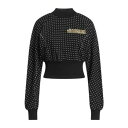【送料無料】 バルマン レディース パーカー・スウェットシャツ アウター Sweatshirts Black