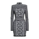 【送料無料】 バルマン レディース ワンピース トップス Mini dresses White
