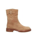 【送料無料】 サントーニ レディース ブーツ シューズ Ankle boots Beige