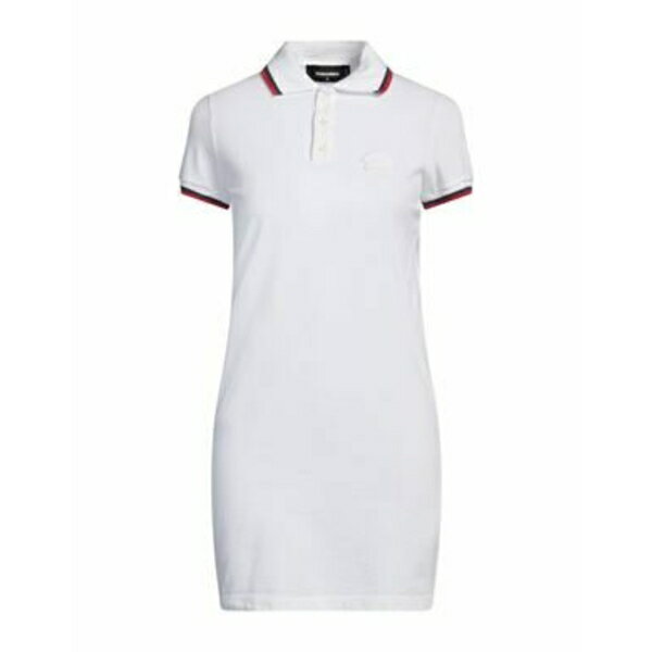 【送料無料】 ディースクエアード レディース ワンピース トップス Mini dresses White