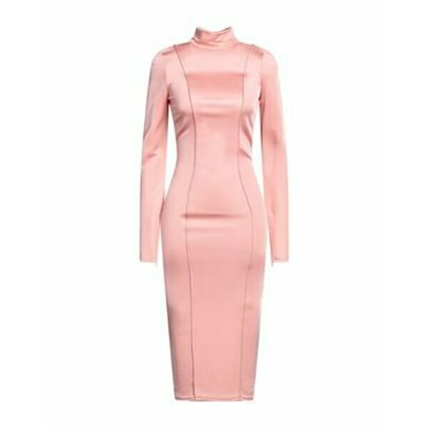 【送料無料】 エリザベスフランキ レディース ワンピース トップス Midi dresses Pink