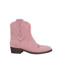 【送料無料】 ヴィアローマ15 レディース ブーツ シューズ Ankle boots Pink