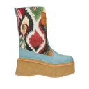 【送料無料】 ディースクエアード レディース ブーツ シューズ Ankle boots Azure