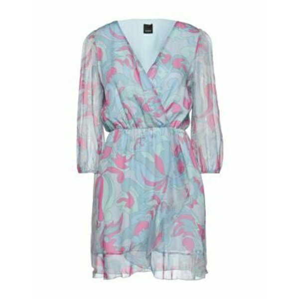 【送料無料】 ピンコ レディース ワンピース トップス Mini dresses Azure