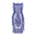 【送料無料】 アルベルタ フェレッティ レディース ワンピース トップス Midi dresses Purple