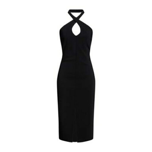 【送料無料】 チアラ・ボニ・プティ・ローブ レディース ワンピース トップス Midi dresses Black 【送料無料】 チアラ・ボニ・プティ・ローブ レディース ワンピース トップス Midi dresses Black