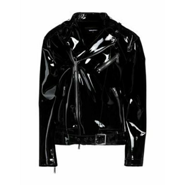 【送料無料】 ディースクエアード レディース ジャケット&ブルゾン アウター Jackets Black
