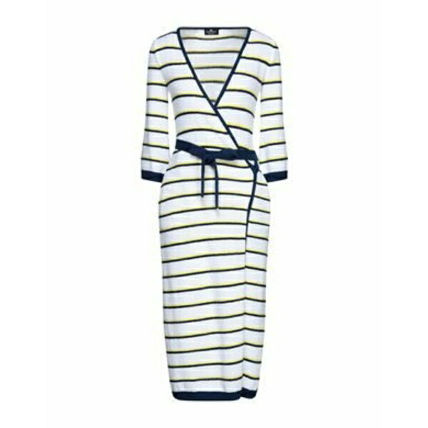 【送料無料】 エリザベスフランキ レディース ワンピース トップス Midi dresses White