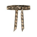 【送料無料】 マリパルミ レディース ベルト アクセサリー Belts Beige