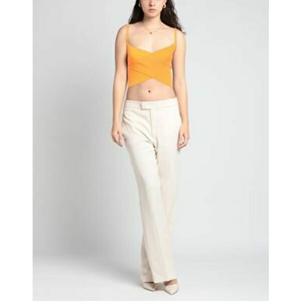 【送料無料】 エムエスジイエム レディース Tシャツ トップス Tops Orange