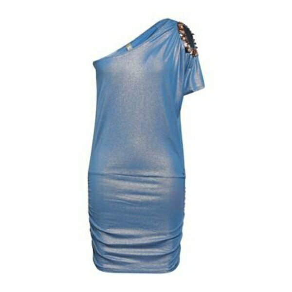 【送料無料】 メット ジーンズ レディース ワンピース トップス Mini dresses Azure
