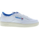 Reebok リーボック メンズ スニーカー 【Reebok Club C 85 Graffiti White Kinetic Blue】 サイズ US_12(30.0cm) Footwear White/Chalk/Kinetic Blue(4)