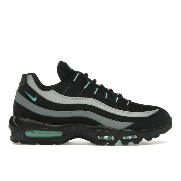 Nike ナイキ メンズ スニーカー 【Nike Air Max 95 Black Aurora Green】 サイズ US_11(29.0cm) Black/Aurora Green/Cool Grey