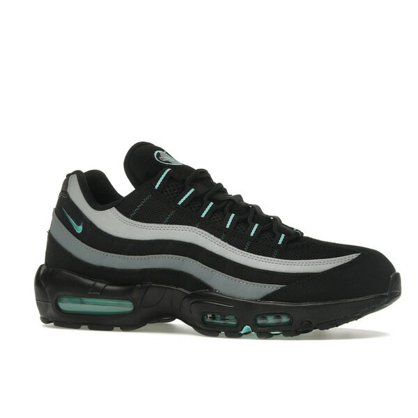 Nike ナイキ メンズ スニーカー 【Nike Air Max 95 Black Aurora Green】 サイズ US_11(29.0cm) Black/Aurora Green/Cool Grey