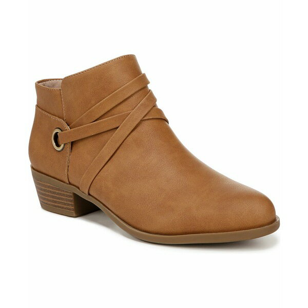ライフストライド レディース ブーツ シューズ Amara Western Booties Tan Faux Leather