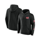 ファナティクス メンズ パーカー・スウェットシャツ アウター Men's Black New Jersey Devils Revolution Pullover...