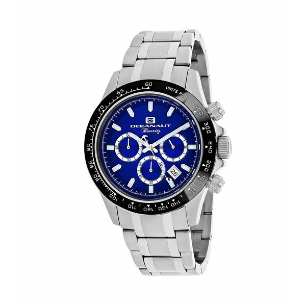 オーシャナット メンズ 腕時計 アクセサリー Men's Biarritz Blue Dial Watch - OC6113 Blue