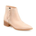 ジャーニーコレクション レディース ブーツ シューズ Women's Sadiya Pointed Toe Booties Off White