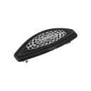 2028 レディース ヘアアクセサリー アクセサリー Women's Silver-Tone Filigree Hair Barrette Black