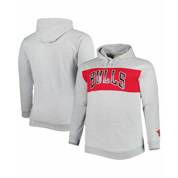 եʥƥ  ѡåȥ  Men's Heather Gray Chicago Bulls Big an...