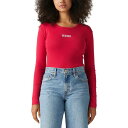 リーバイス レディース カットソー トップス Women's Rickie Long-Sleeve Logo Tee Ls Shine B(4)